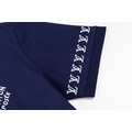 LOUIS VUITTON 袖口 Logo 短袖 Polo 衫 (藍)_3