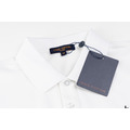 LOUIS VUITTON 袖口 Logo 短袖 Polo 衫 (白)_4