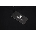 CHANEL 雙色雙 C Logo 短袖 (黑)_3
