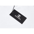 CHANEL 雙色雙 C Logo 短袖 (白)_3