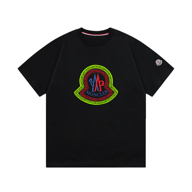 MONCLER 經典 Logo 短袖 (黑)