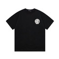 CHROME HEARTS 十字花徽章短袖 (黑)