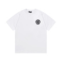 CHROME HEARTS 十字花徽章短袖 (白)