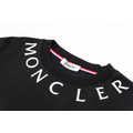 MONCLER 弧形字母短袖 (黑)_2