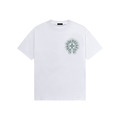 CHROME HEARTS 馬蹄形十字徽章短袖 (白)_1