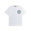 CHROME HEARTS 彩色馬蹄形十字徽章短袖 (白)_1