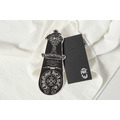 CHROME HEARTS 彩色馬蹄形徽章排列短袖 (白)_7