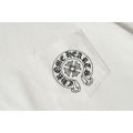 CHROME HEARTS 彩色馬蹄形徽章排列短袖 (白)_2