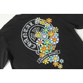 CHROME HEARTS 笑臉花朵十字架短袖 (黑)_2