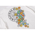 CHROME HEARTS 笑臉花朵十字架短袖 (白)_2