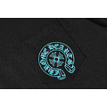 CHROME HEARTS 藍色三重十字架短袖 (黑)_2