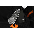 CHROME HEARTS 彩色三重十字架短袖 (黑)_9