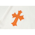 CHROME HEARTS 彩色三重十字架短袖 (白)_3