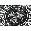 CHROME HEARTS 滿版十字花刺繡短袖 (黑)_4