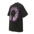 CHROME HEARTS 紫色馬蹄形骷髏徽章短袖 (黑)