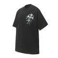 CHROME HEARTS 藍色十字花短袖 (黑)_1