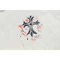 CHROME HEARTS 藍色十字花短袖 (白)_4