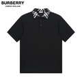 BURBERRY 格紋領短袖 Polo 衫
