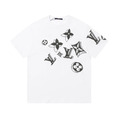 LOUIS VUITTON Monogram 散點短袖 (白)