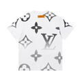 LOUIS VUITTON 大型 Monogram 滿版印花短袖 (白)_1