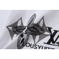 LOUIS VUITTON 哥德風格塗鴉短袖 (白)_4