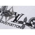 LOUIS VUITTON 哥德風格塗鴉短袖 (白)_3