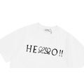 LOEWE "HELLO!!" Anagram 短袖 (白)_2
