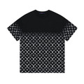 LOUIS VUITTON LV Monogram 滿版印花短袖 (黑)