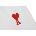 AMI Paris 愛心 Logo 休閒短褲 (白)_2