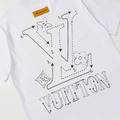 LOUIS VUITTON 解構圖紙短袖 (白)_2