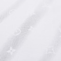 LOUIS VUITTON LV Monogram 壓紋短袖 (白)_2