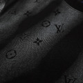 LOUIS VUITTON LV Monogram 壓紋短袖 (黑)_2