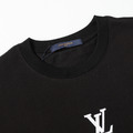 LOUIS VUITTON 簡約刺繡短袖 (黑)_3