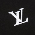 LOUIS VUITTON 簡約刺繡短袖 (黑)_2