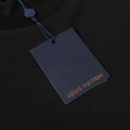 LOUIS VUITTON 簡約刺繡短袖 (黑)_4