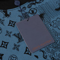 LOUIS VUITTON Monogram 拼接扎染短袖 (黑)_5