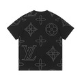 LOUIS VUITTON 線條勾勒短袖 (黑)_1