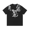 LOUIS VUITTON 星空漸變短袖 (黑)