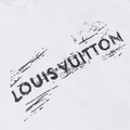 LOUIS VUITTON 粉筆塗鴉短袖 (白)_3
