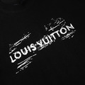 LOUIS VUITTON 粉筆塗鴉短袖 (黑)_3