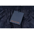 LOUIS VUITTON Monogram 壓紋運動短褲 (藍)_6