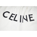 CELINE 大Logo 印花運動短褲 (白)_4