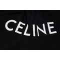 CELINE 大Logo 印花運動短褲 (黑)_3