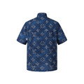 LOUIS VUITTON 滿印翻領短袖襯衫_1
