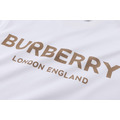 BURBERRY LOGO字母印花圓領套頭短袖 (白)_3