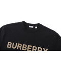 BURBERRY LOGO字母印花圓領套頭短袖 (黑)_3