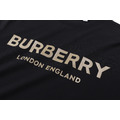 BURBERRY LOGO字母印花圓領套頭短袖 (黑)_2