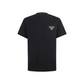 PRADA 短袖LOGO字母印花圓領短袖 (黑)