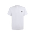 PRADA 短袖LOGO字母印花圓領短袖 (白)