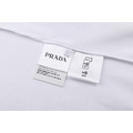 PRADA 短袖LOGO字母印花圓領短袖 (白)_5
